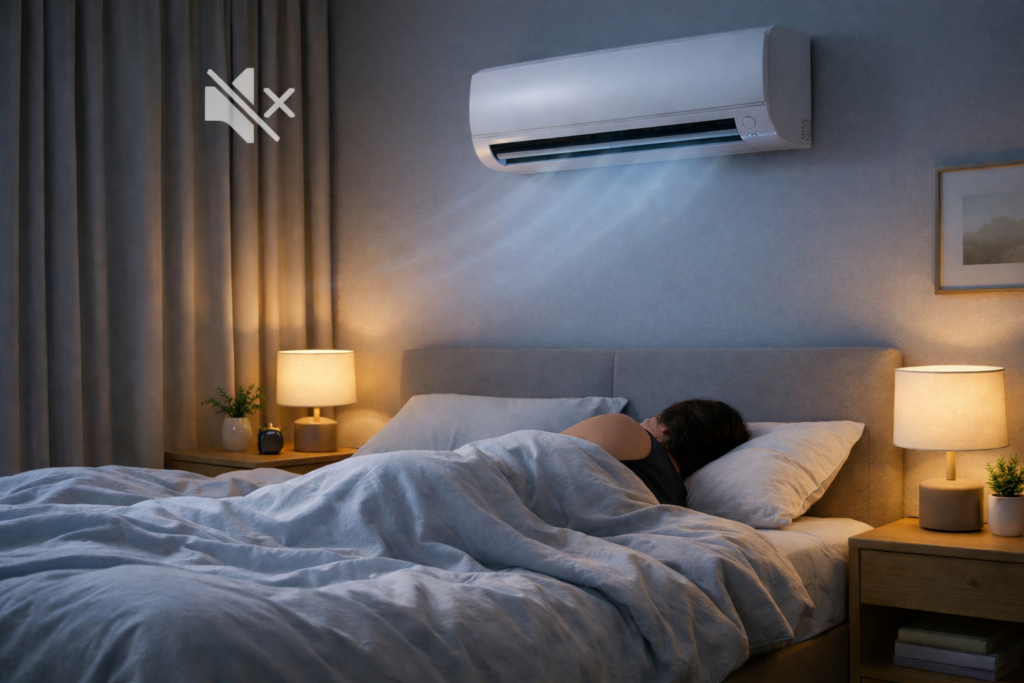 Ar Condicionado de 9000 BTUs mais silencioso