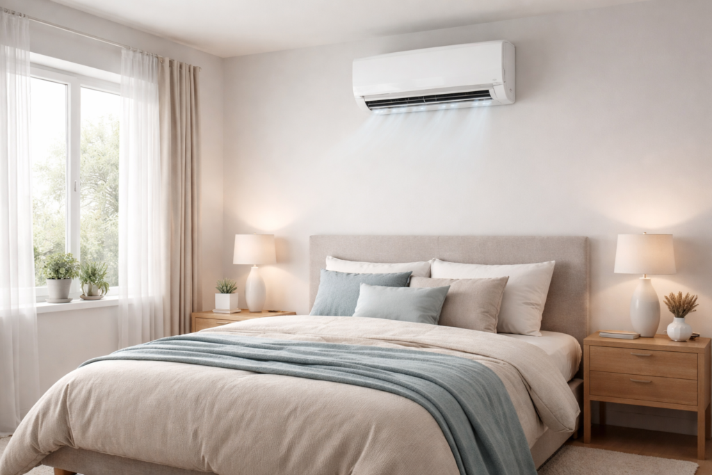 metros quadrados que um ar condicionado de 9000 btus gela