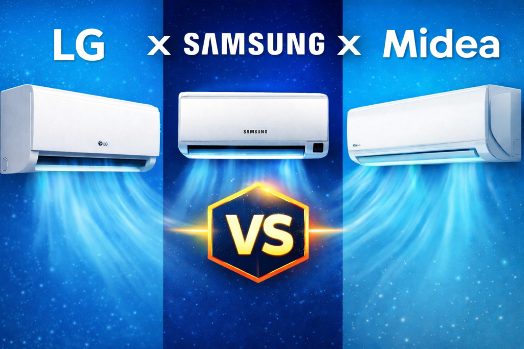 lg x midea x samsung